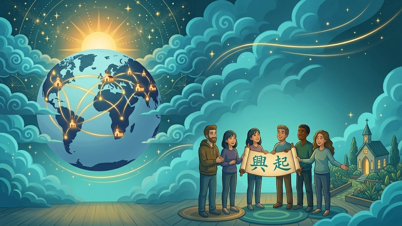 2026 年度主題：興起發光，提升擴張